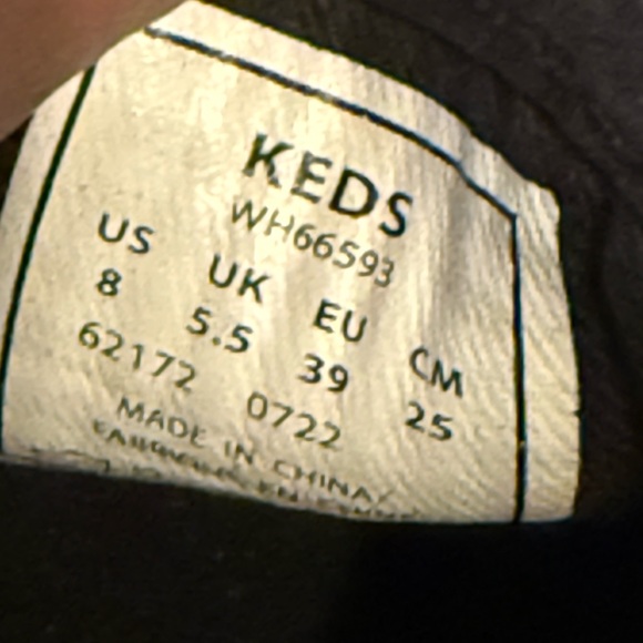 Keds Double Decker Women's Black Textured Slip-On Sneakers - Picture 6 of 9